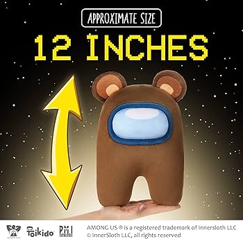 Among Us オレンジぬいぐるみ アマングアス ぬいぐるみ - オレンジ | Costco Japan